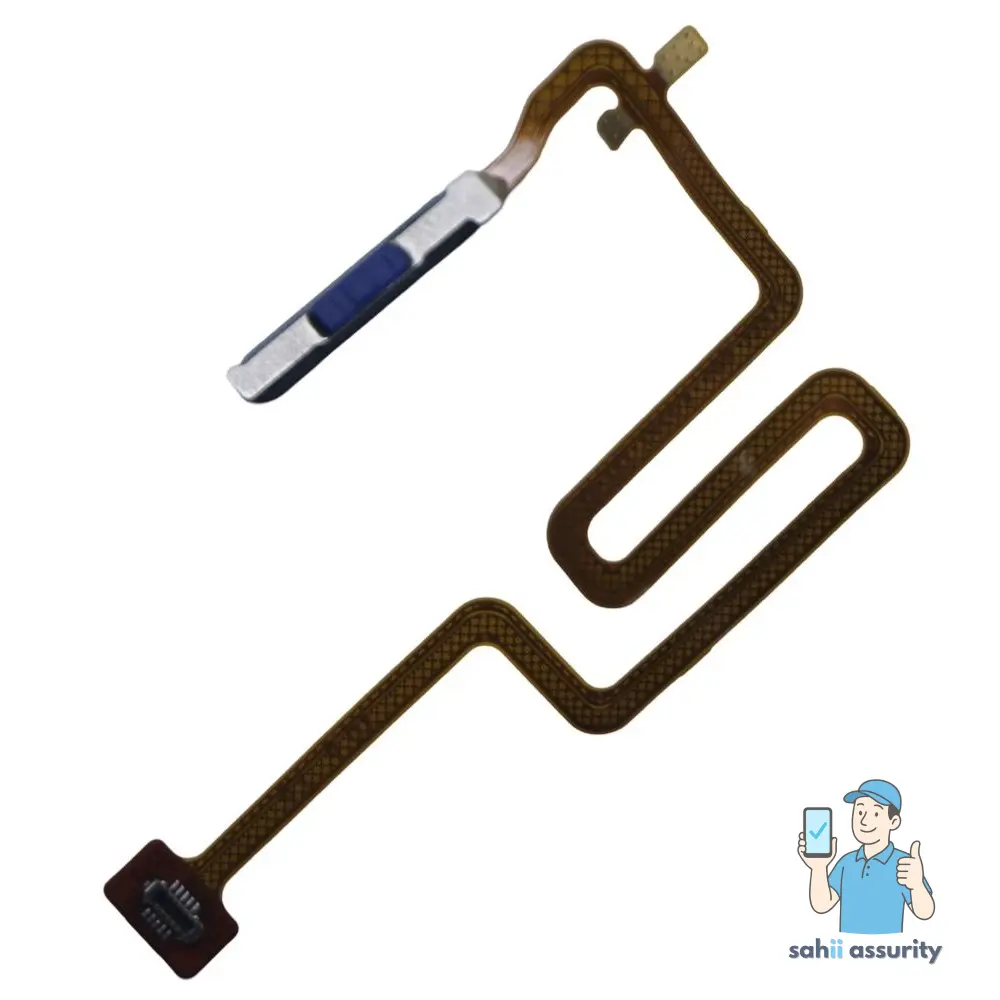 Fingerprint Sensor with Flex Cable for Realme 9i 5G Black thumbnail